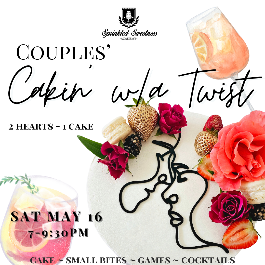Love & Layers: A Couples Cakin' Experience (SAT MAY 16)