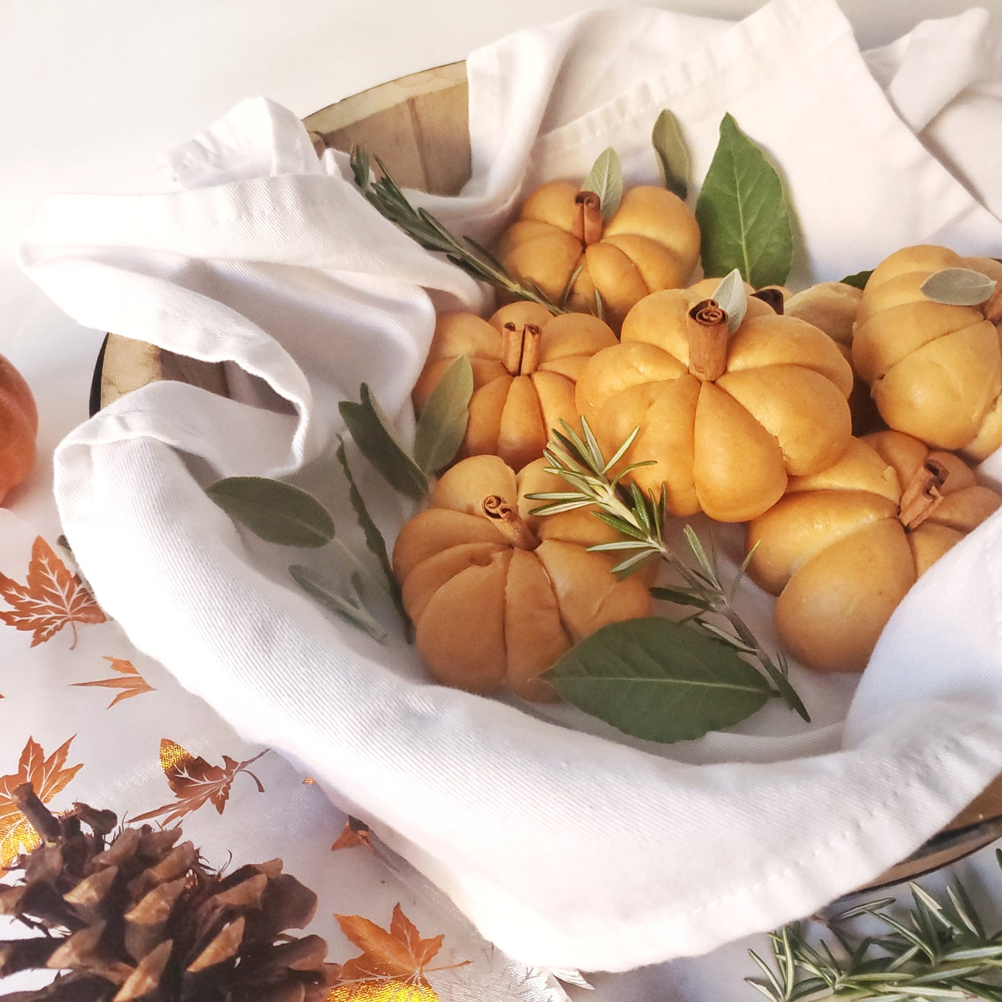 Pumpkin Challah Dinner Roll Class (SAT NOV 4TH)