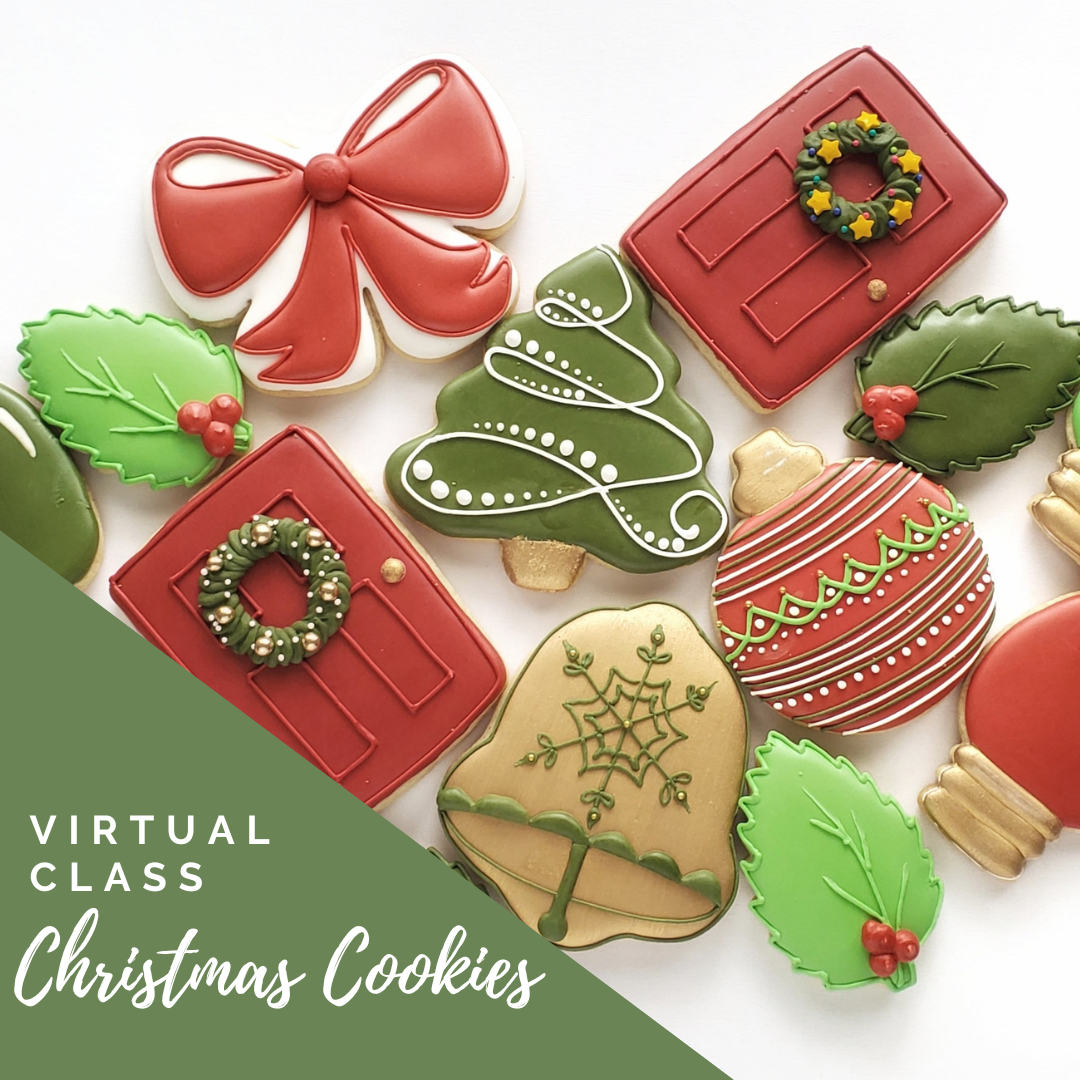 ONLINE Christmas Cookie Class (Available Dec 9)