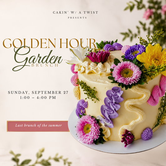 Golden Hour Garden Brunch (SUN SEP 27)