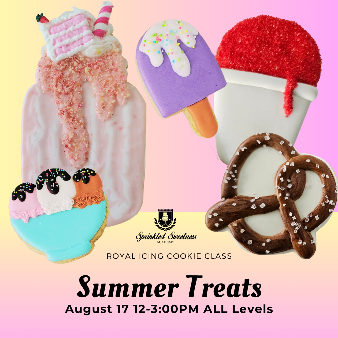 Summer Treats Cookie Class (SAT AUG 17)